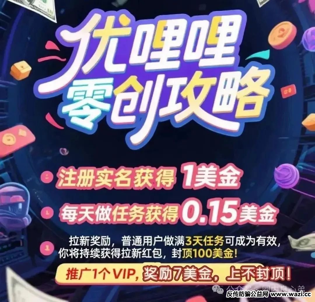 【优哩哩】资金盘骗局，宣称海外正规国际项目，实则是海外华人搞的一个包装的资金盘！