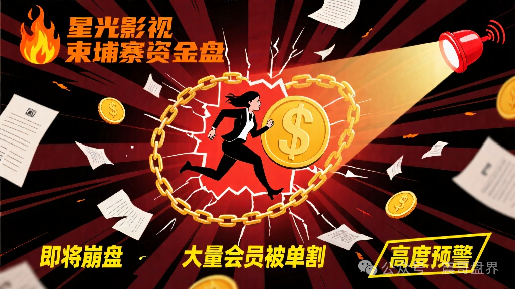 资金盘即将崩盘【星光影视】别拿钱往火坑里扔，这玩意儿比赌场黑多