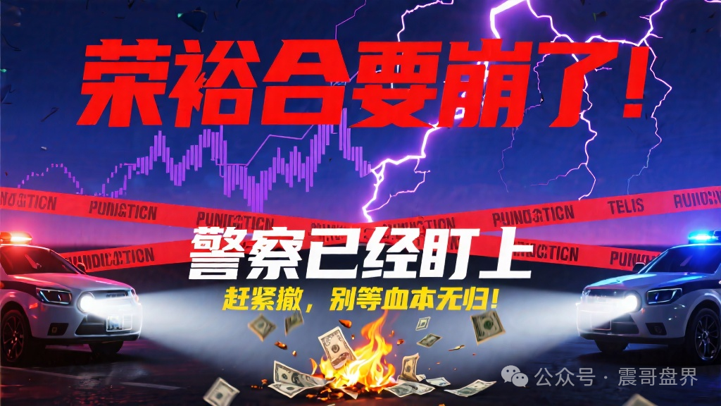 【荣裕合】要崩了！警察已经盯上，赶紧撤，别等血本无归！