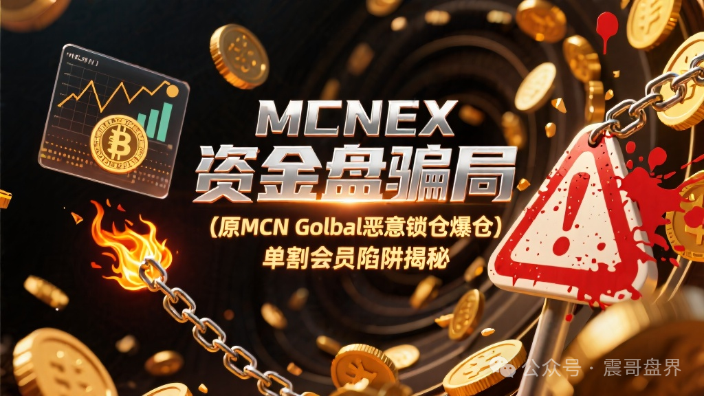 【MCNEX】原MCN Golbal资金盘骗局，跟单员恶意锁仓爆仓，单割会员，高度