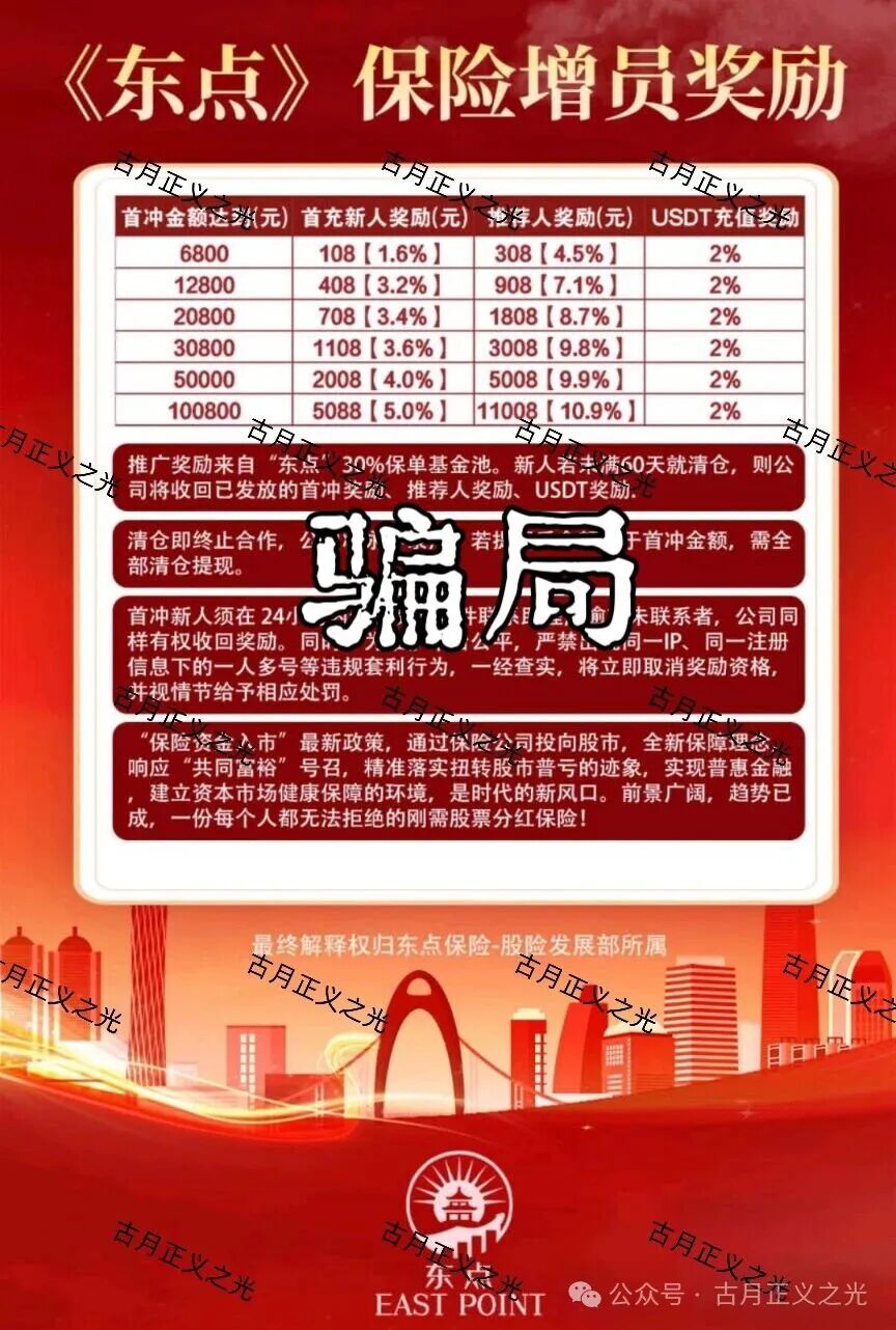 【东点股险】平台以“股票投资保险”为名，承诺亏损全赔、盈利抽成