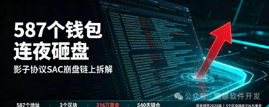 587个钱包连夜砸盘!【影子协议】崩盘真相:资金全锁至2028年!