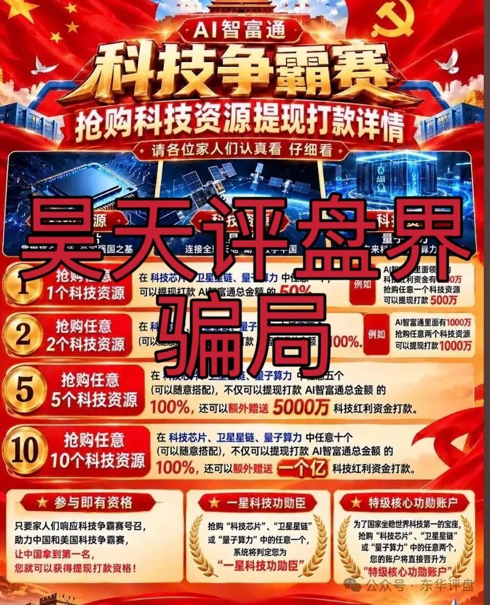 曝光【AI智富通】骗局,平台包装全是假的,各位千万别信!